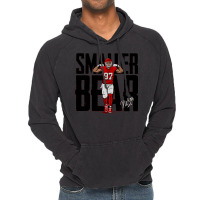 Nick Bosa Smaller Bear Vintage Hoodie | Artistshot