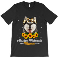 Womens Cute Alaskan Malamute Mama Dog Mom Dog Love T-shirt | Artistshot