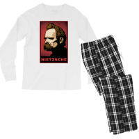 Nietzsche Print Men's Long Sleeve Pajama Set | Artistshot