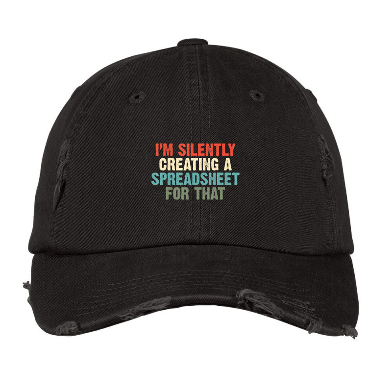 I'm Silently Creating A Spreadsheet For That Offic Vintage Cap by hausch | Artistshot