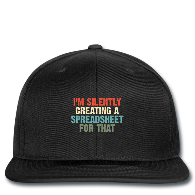 I'm Silently Creating A Spreadsheet For That Offic Printed hat by hausch | Artistshot