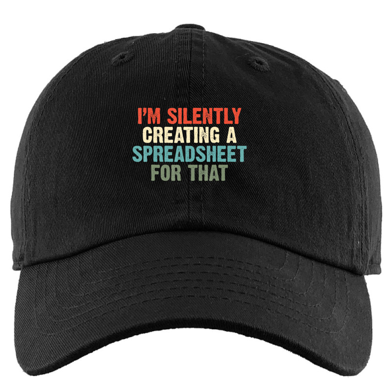 I'm Silently Creating A Spreadsheet For That Offic Kids Cap by hausch | Artistshot