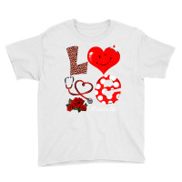 Love Heart Stethoscope Nurse Life Valentine Day 20 Youth Tee | Artistshot