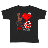 Love Heart Stethoscope Nurse Life Valentine Day 20 Toddler T-shirt | Artistshot