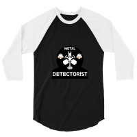 Detectorists Matal Detector Treasure Hunters Gold  3/4 Sleeve Shirt | Artistshot