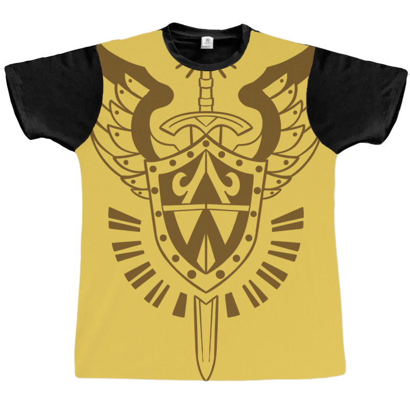 Paladin   Oath Of Devotion Gold Graphic T-shirt by shzthiareh | Artistshot