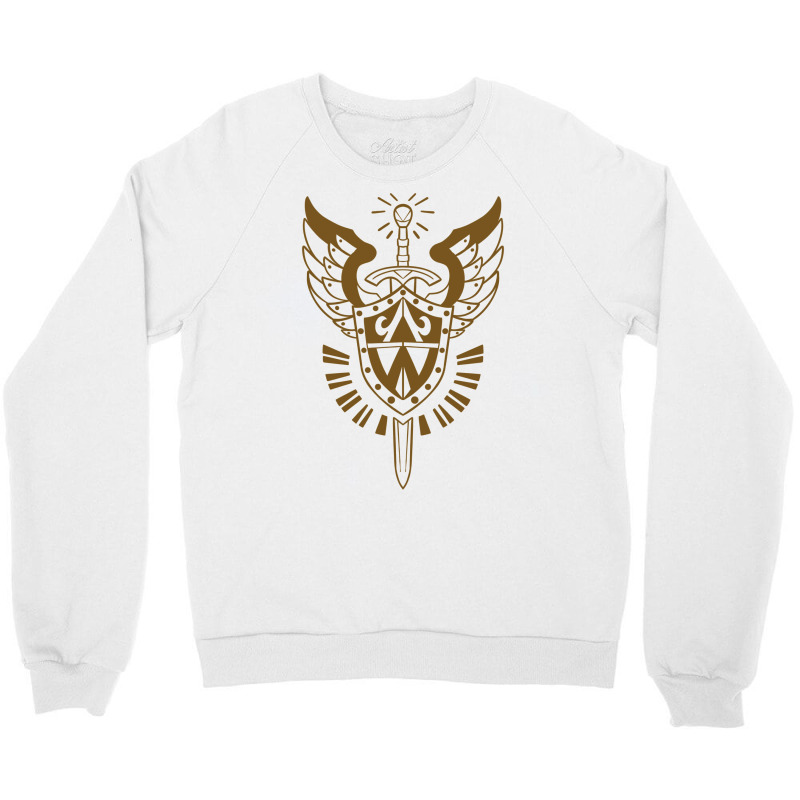 Paladin   Oath Of Devotion Gold Crewneck Sweatshirt by shzthiareh | Artistshot