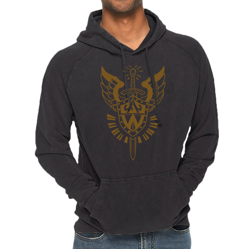 Paladin   Oath Of Devotion Gold Vintage Hoodie by shzthiareh | Artistshot