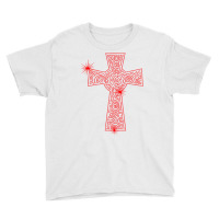 Cross Swirl Easter Rhinestone Bling Happ Easter Me Youth Tee | Artistshot