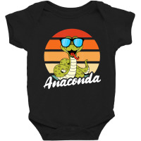 Cute Anaconda Sunglasses T Shirt Baby Bodysuit | Artistshot