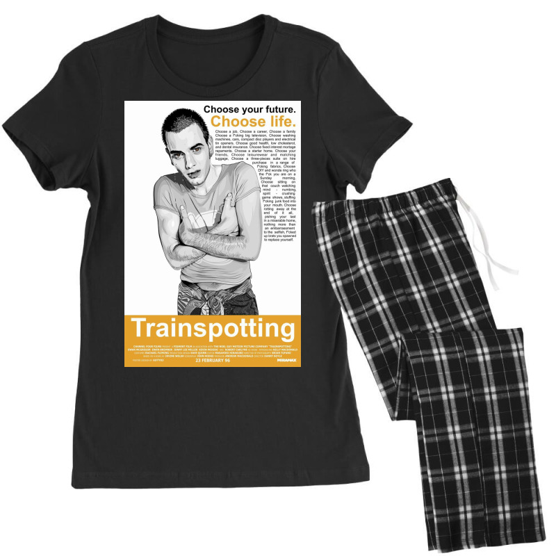 Trainspotting Movie Poster Women's Pajamas Set by levycarso | Artistshot