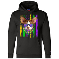 Cute Oriental Cat Lover American Flag Mardi Gras Champion Hoodie | Artistshot