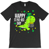 Happy St Pat Trex Day Dino St Patricks Day Toddler T-shirt | Artistshot