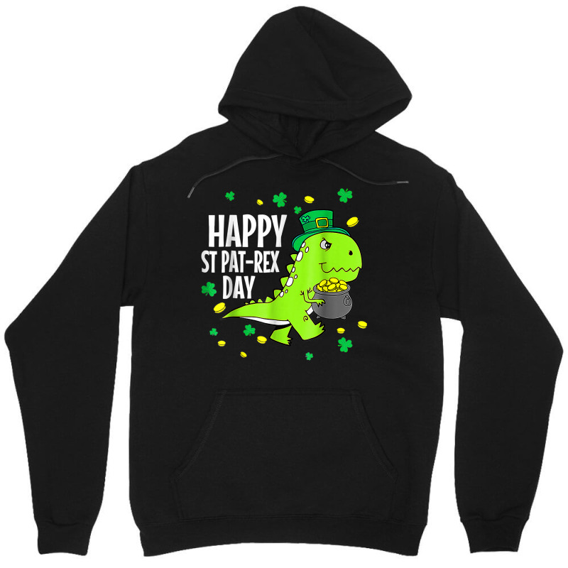 Happy St Pat Trex Day Dino St Patricks Day Toddler Unisex Hoodie | Artistshot