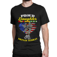 Proud Daughter Of A Vietnam Veteran T Shirt Vetera Classic T-shirt | Artistshot