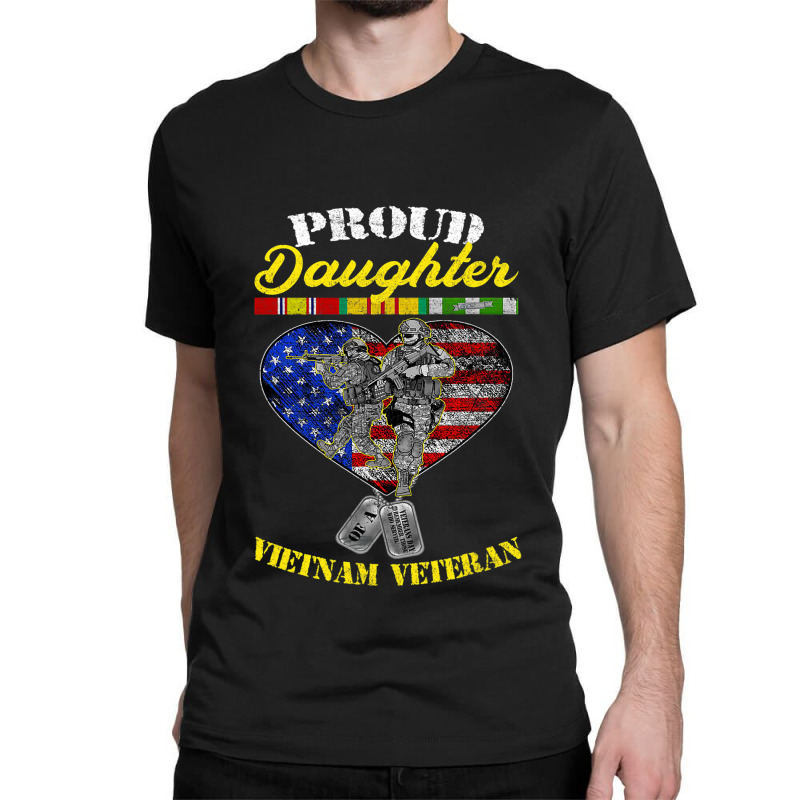 Proud Daughter Of A Vietnam Veteran T Shirt Vetera Classic T-shirt | Artistshot