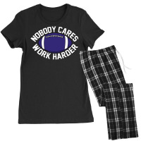 Nobody Cares Work Harder 1 Women's Pajamas Set | Artistshot