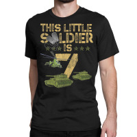 7 Year Old Soldier Birthday Boy 7th Birthday Kids Classic T-shirt | Artistshot