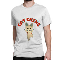 Cat Ching Hero Cat Happy Carrying Money Bag Classic T-shirt | Artistshot