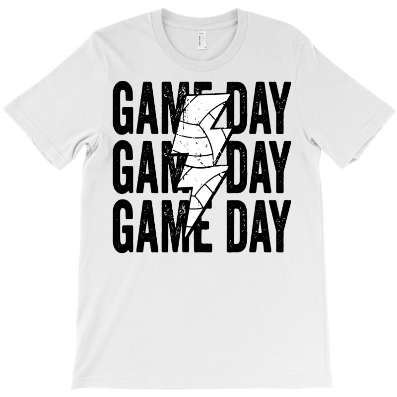 Vintage Game Day Volleyball Lightning Bolt Funny T T-shirt | Artistshot