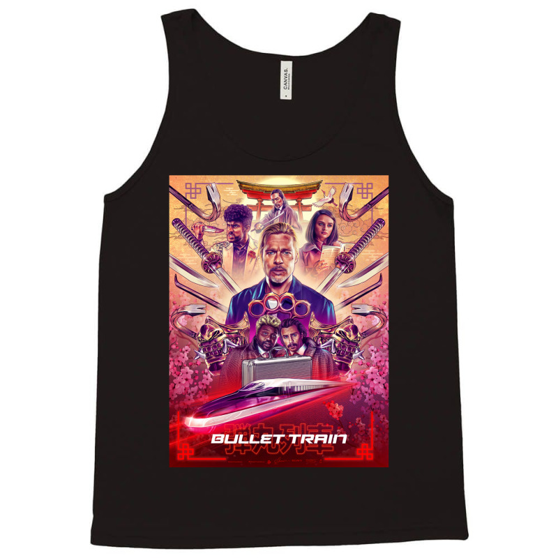 Pbullet Train Tank Top by shzthiareh | Artistshot