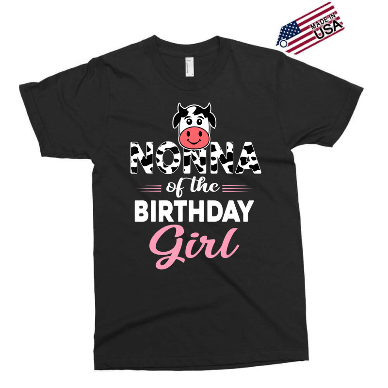 Nonna Of The Bday Girl Farm Cow Nonna Birthday Par Exclusive T-shirt by africaka | Artistshot