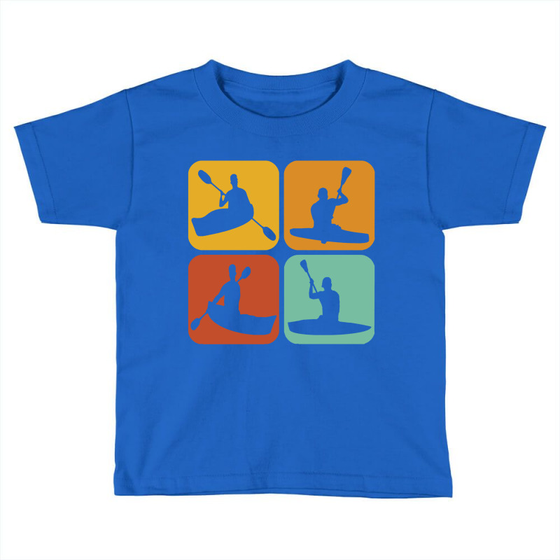 Canoe  Retro Canoeing I Kayak I Kayaking I Paddle Toddler T-shirt | Artistshot