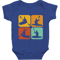 Canoe  Retro Canoeing I Kayak I Kayaking I Paddle Baby Bodysuit | Artistshot