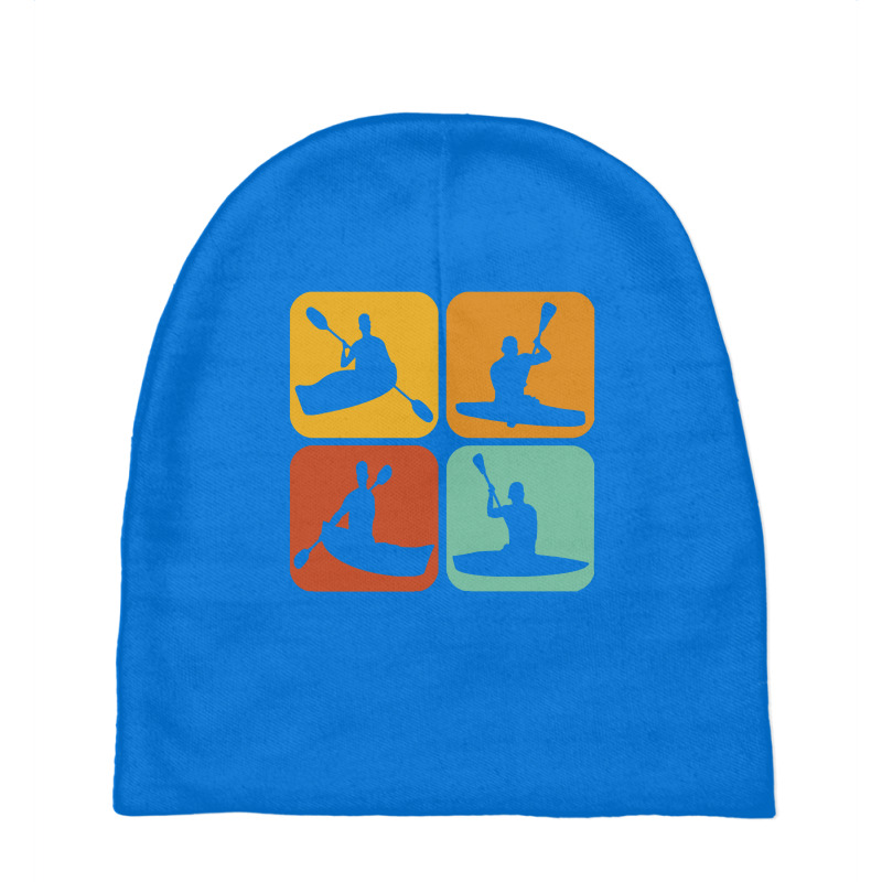 Canoe  Retro Canoeing I Kayak I Kayaking I Paddle Baby Beanies | Artistshot