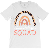 Dermatology Squad Leopard Rainbow Dermatologist Sk T-shirt | Artistshot