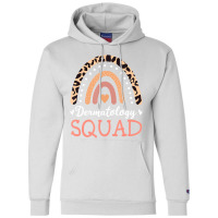 Dermatology Squad Leopard Rainbow Dermatologist Sk Champion Hoodie | Artistshot