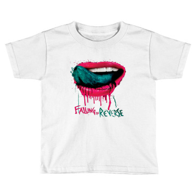 Popular Falling - In Reverse Lip Toddler T-shirt Designed By Jeanrye
