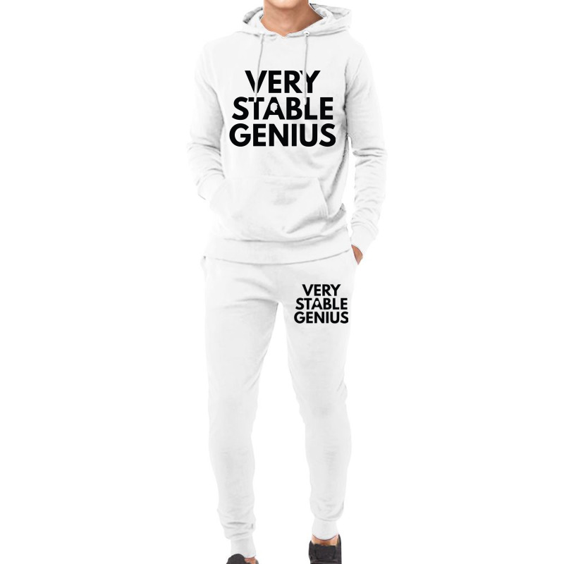 Very Stable Genius Hoodie & Jogger Set | Artistshot