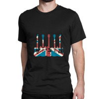 Guitar Player Vintage Guitar Great Britain Flag Bi Classic T-shirt | Artistshot