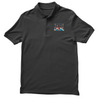 Guitar Player Vintage Guitar Great Britain Flag Bi Men's Polo Shirt | Artistshot