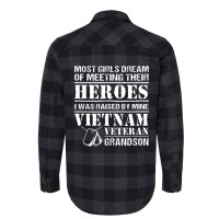 Vietnam Veteran Grandson Flannel Shirt | Artistshot