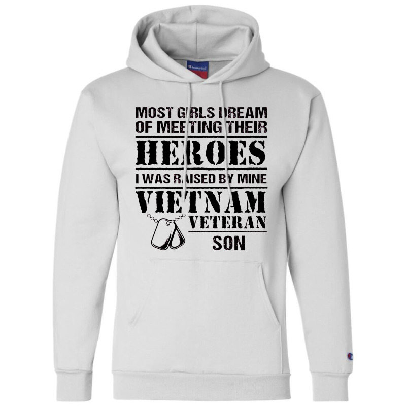 Vietnam Veteran Son Champion Hoodie | Artistshot