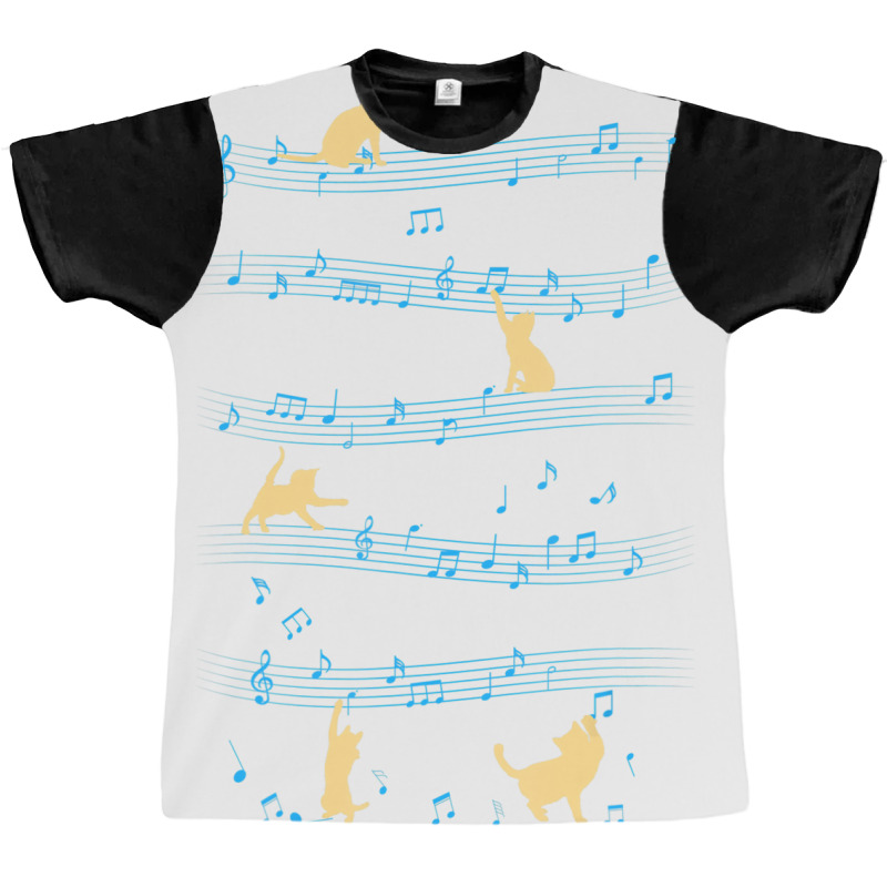 Cat Lover Instrumentalist Music Musician Musical I Graphic T-shirt by tamicam | Artistshot