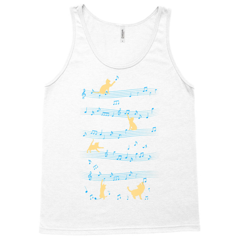 Cat Lover Instrumentalist Music Musician Musical I Tank Top by tamicam | Artistshot