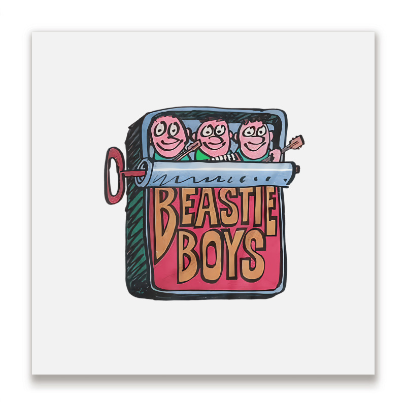 B.boys Sardine Can ~ Hello Nasty T Shirt Metal Print Square | Artistshot