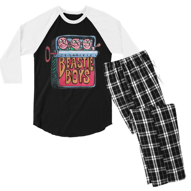 B.boys Sardine Can ~ Hello Nasty T Shirt Men's 3/4 Sleeve Pajama Set | Artistshot