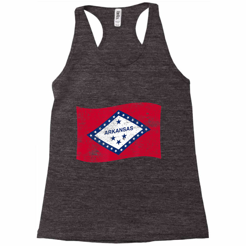 Arkansas Waving State Flag â€“Â ar Arkansan Racerback Tank by imelde | Artistshot