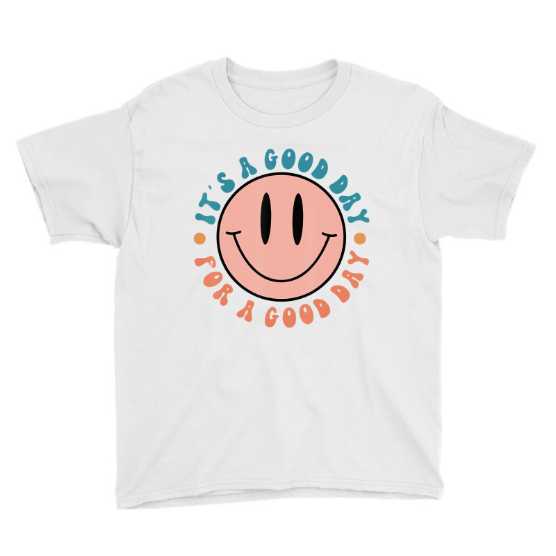 Have A Good Day Retro Tshirt   Smile Face Aestheti Youth Tee by mogakino | Artistshot