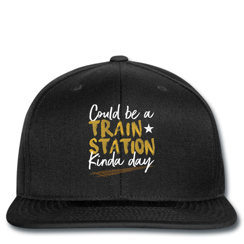 Could Be A Train Station Kind Of Day Womens T Shir Printed Hat | Artistshot