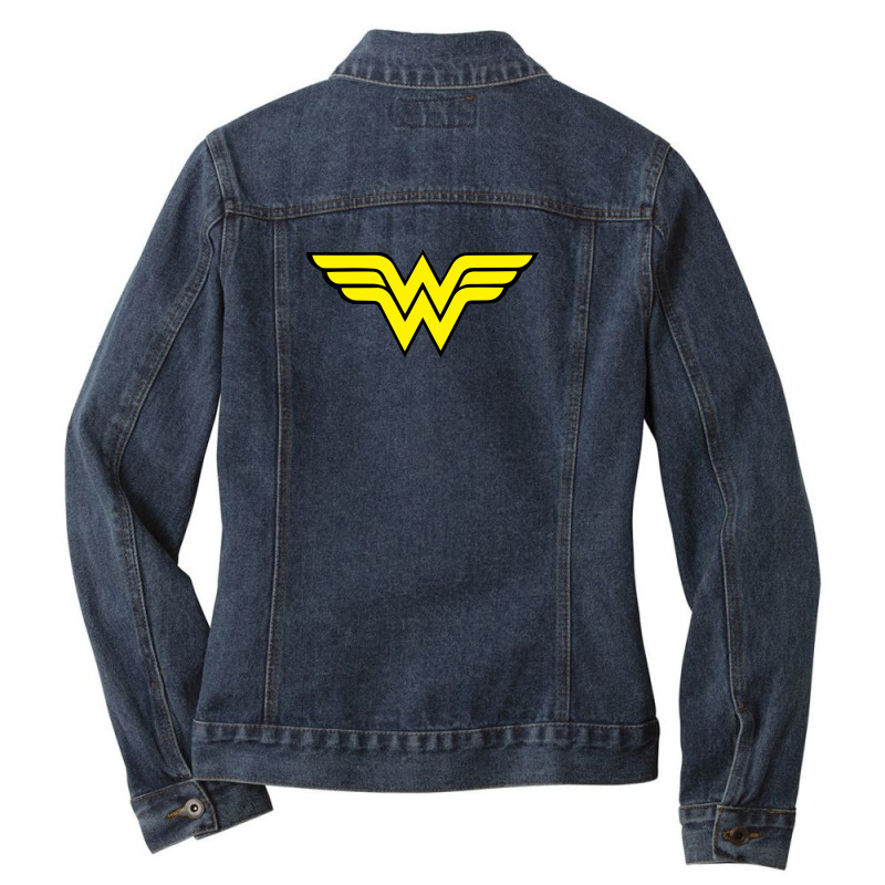 Ladies Wonder Woman Classic Denim Jacket