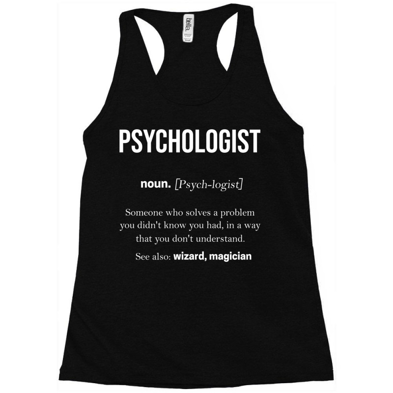 Psychologist Therapist Brain Psyche Freud  (7) Racerback Tank by ChuArt. | Artistshot