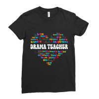 Cute Drama Teacher Appreciation Week Back To Schoo Ladies Fitted T-shirt | Artistshot