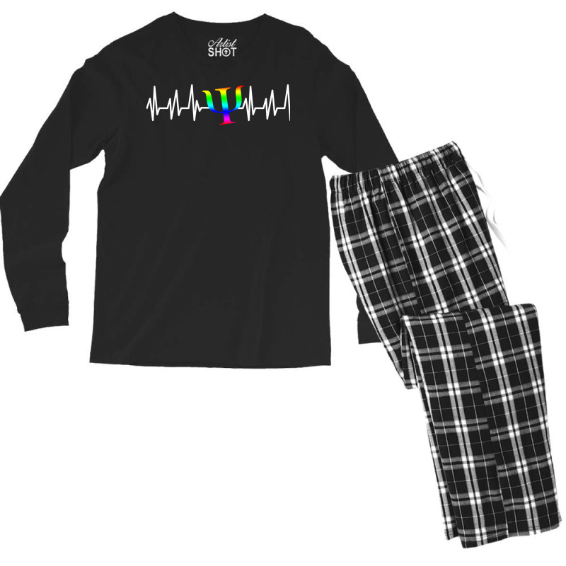 Psychologist Therapist Brain Psyche Freud  (10) Men's Long Sleeve Pajama Set by ChuArt. | Artistshot