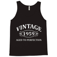 Vintage 1959 Aged To Perfection Tank Top | Artistshot