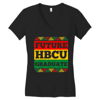 Cool Hbcu Art For Men Women Future Hbcu Grad Afric Women's V-neck T-shirt | Artistshot